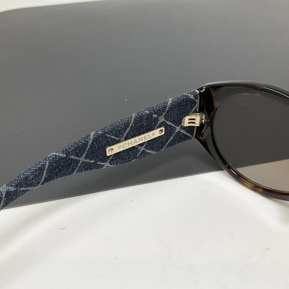 CHANEL 5405-A C 714/S9 Oval Denim Polarized Sunglasses 53 [] 19 140 main image 13